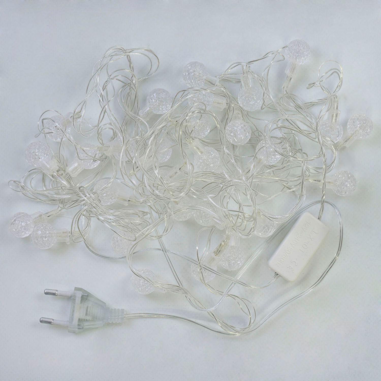 Гирлянда светодиодная Шарики С 31299 5 м 28 лампочек мультиколор