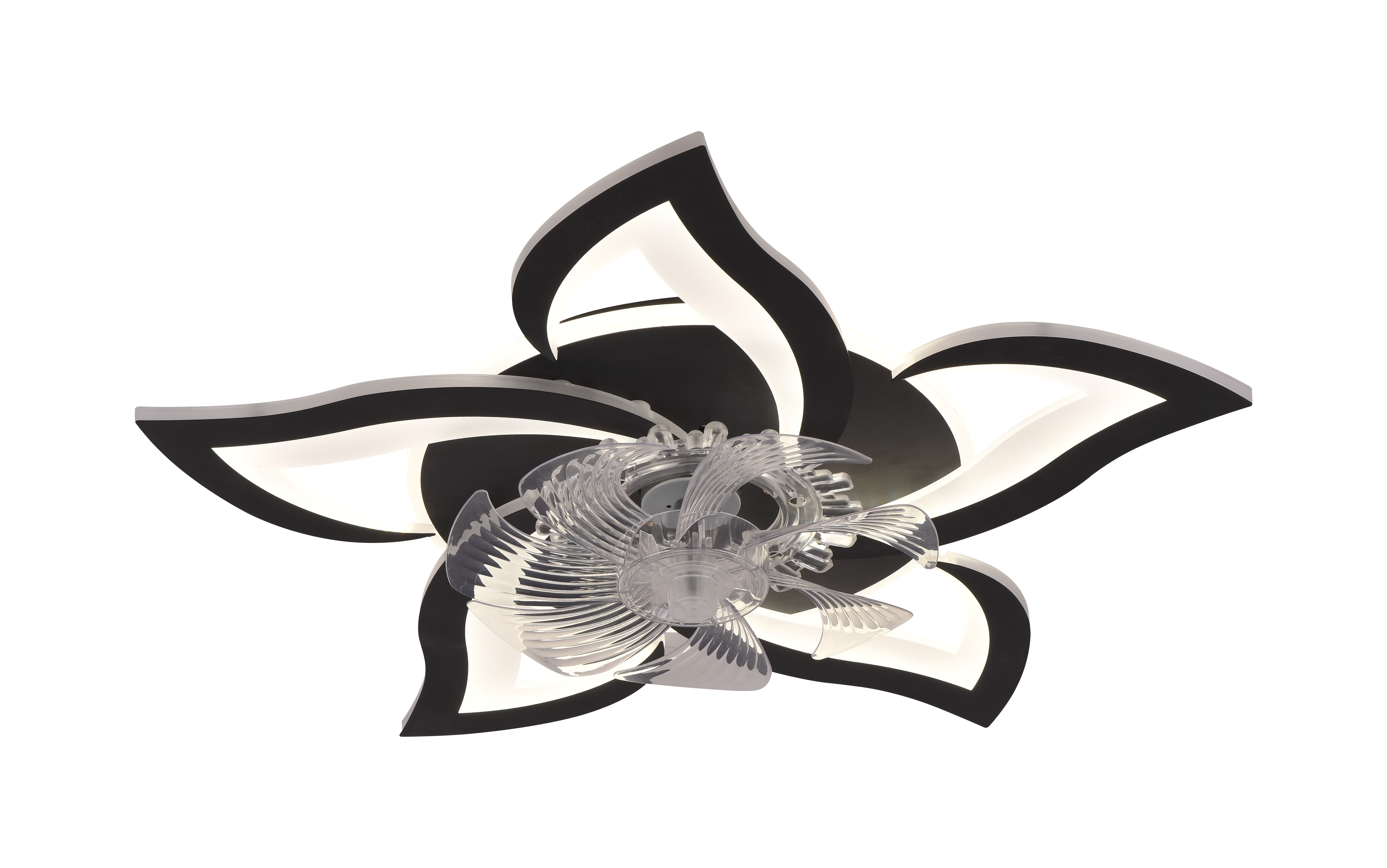 Світильник-вентилятор стельовий YZD5005-Fan Чорний - фото 3 Світильник-вентилятор стельовий YZD5005-Fan Чорний - фото 3