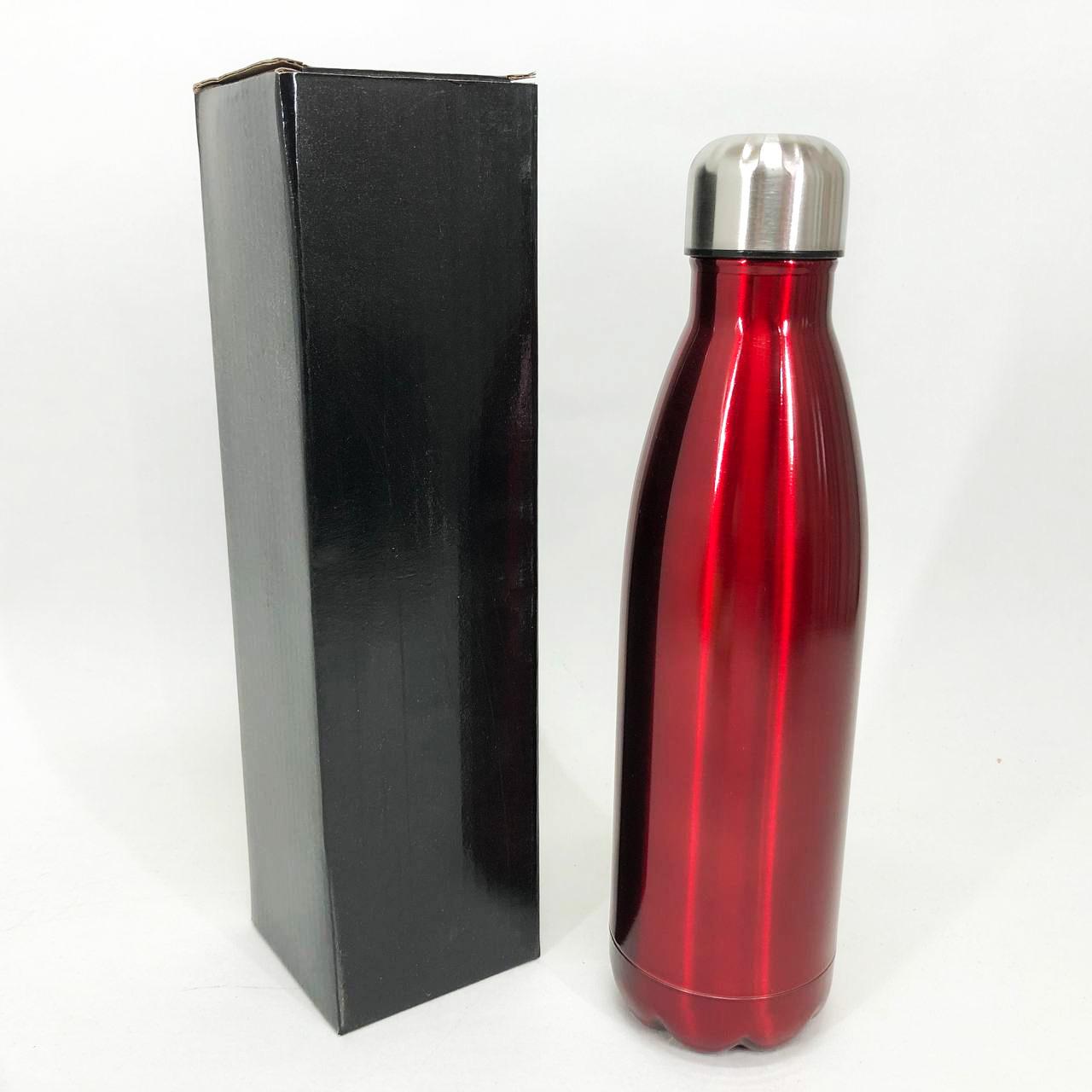 Термос туристичний Unique холодних та гарячих напоїв зі сталі 500 мл Червоний (UN-1022)