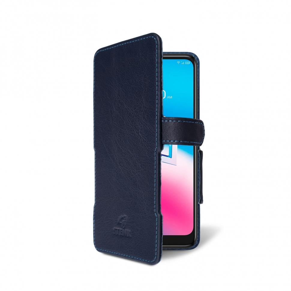 Чехол книжка Stenk Prime для Alcatel 3L 2020 Синий (67525)