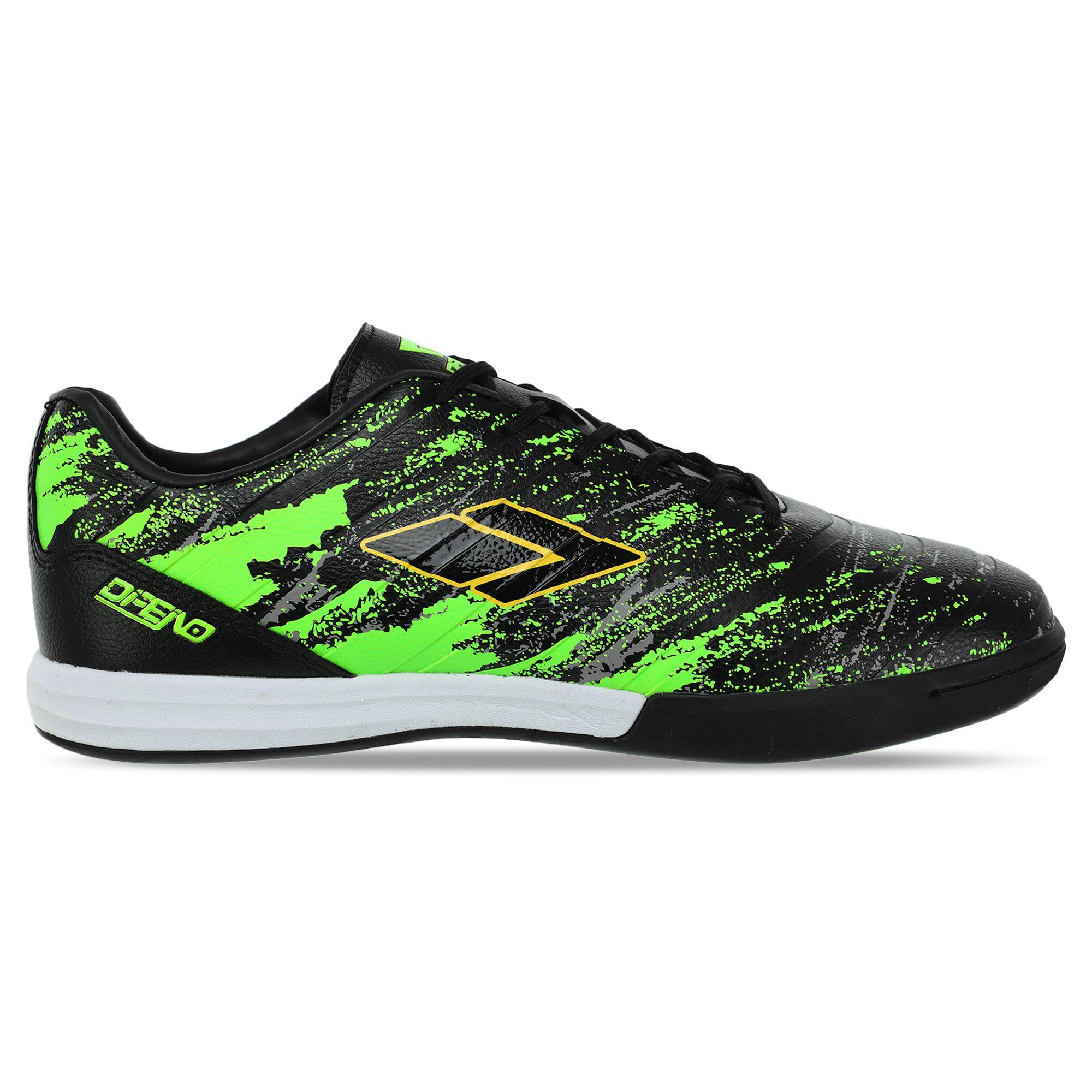 Обувь для футзала мужская Difeno 220111-4 р. 43 Черно-салатовый