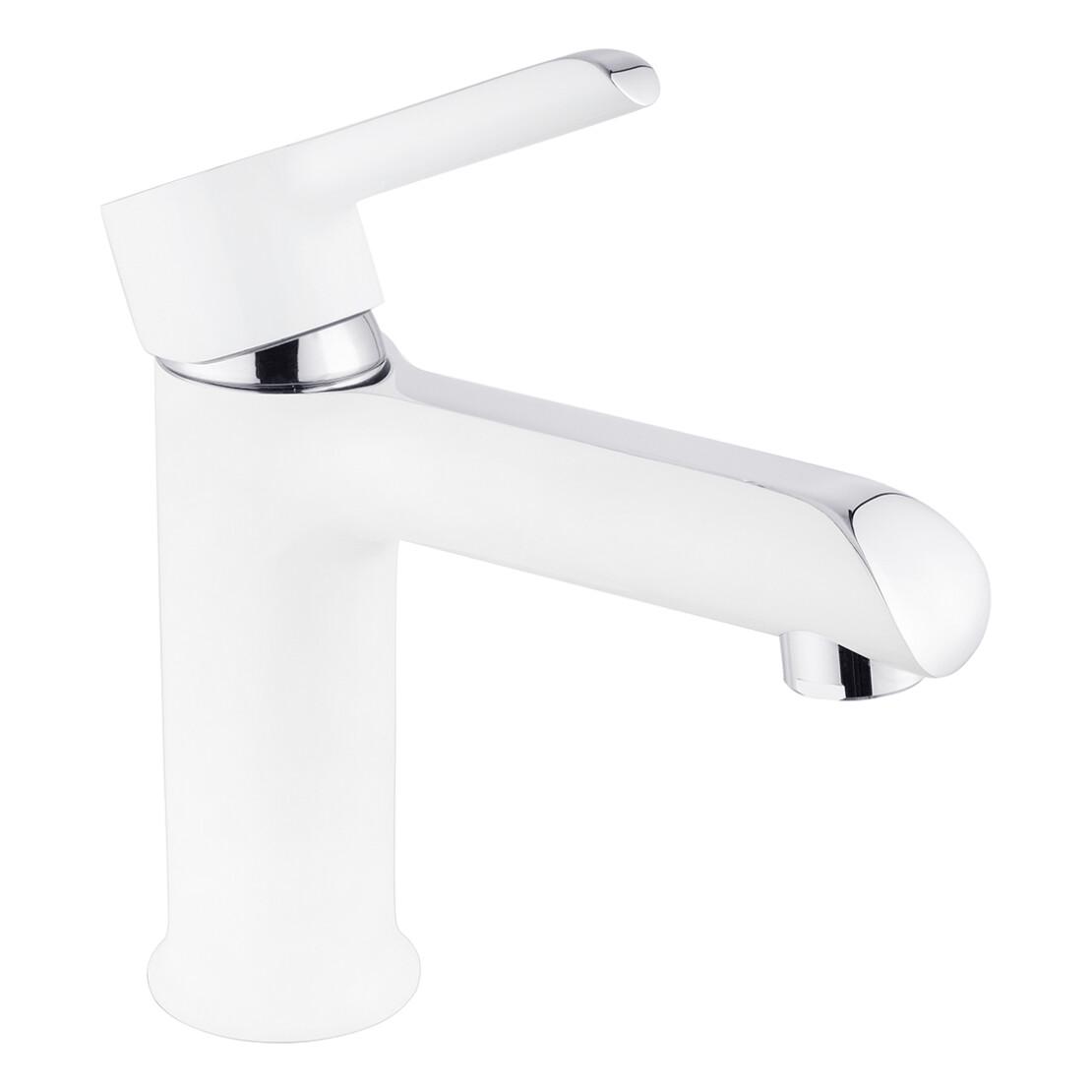 Смеситель для раковины Kroner KRP Essen W010 Белый/Хром (CV024323) - фото 2 Смеситель для раковины Kroner KRP Essen W010 Белый/Хром (CV024323) - фото 2