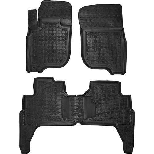 Коврики автомобильные AVTO-Gumm Mitsubishi Pajero Sport III 15- Черный (11549)