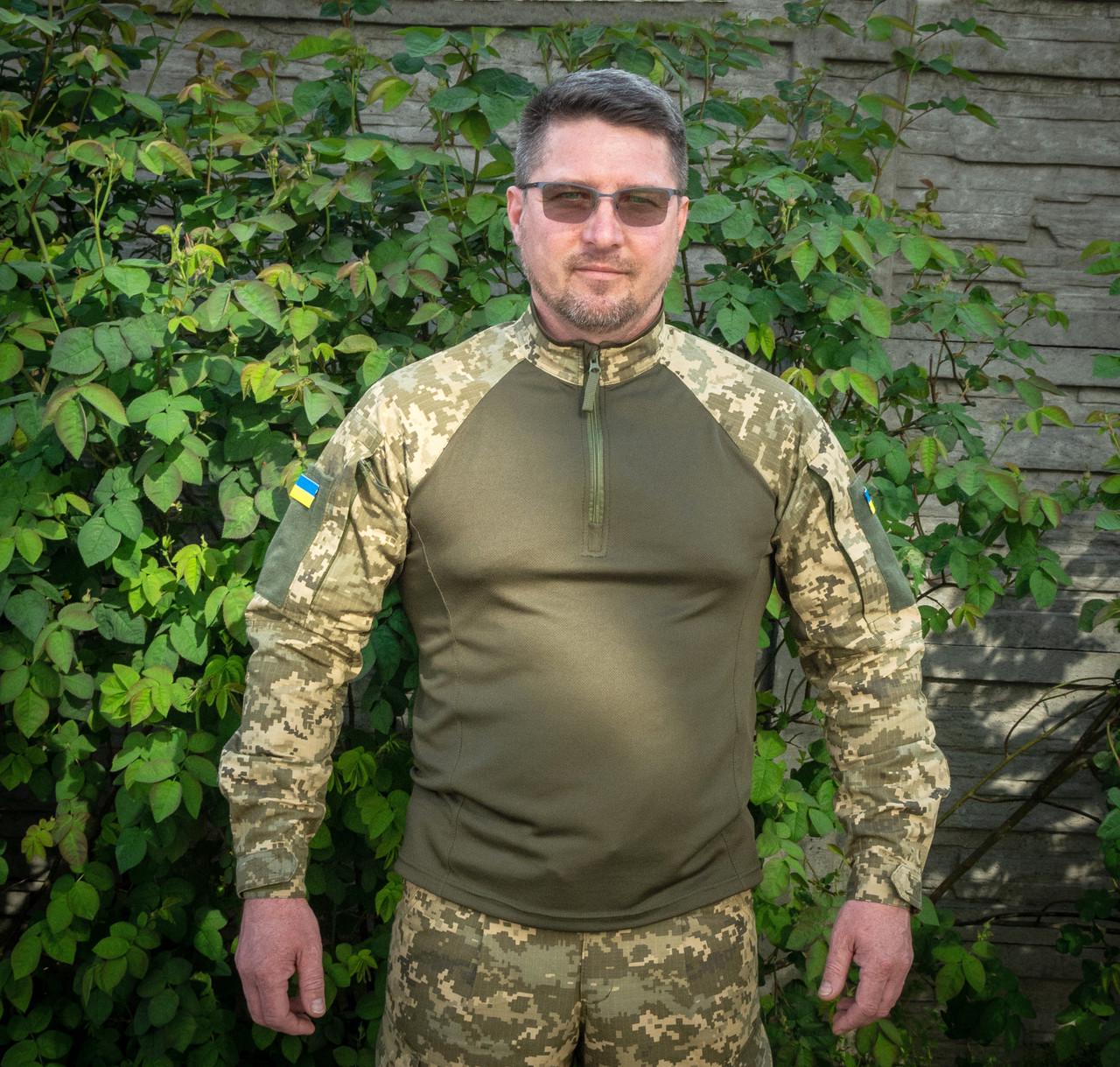 Убакс военный КІРАСА ММ14 из рипстопа и кул-макса р. 46 Пиксель - фото 6