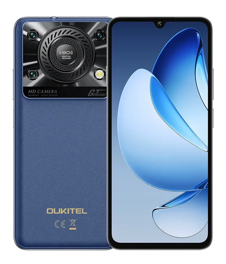 Смартфон Oukitel C60 Pro 8/256Gb NFC Blue (00436)
