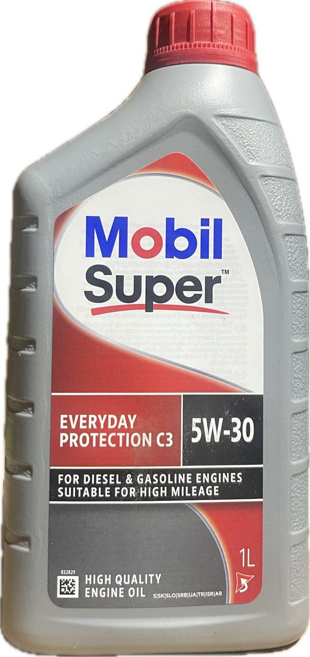 Моторное масло Mobil Super Everyday Protection C3 5W-30 1 л (158015)