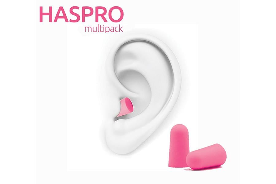 Беруши пенные для сна Haspro Multipack 10 пар SNR 38 дБ Розовый (1414994222) - фото 2 Беруши пенные для сна Haspro Multipack 10 пар SNR 38 дБ Розовый (1414994222) - фото 2