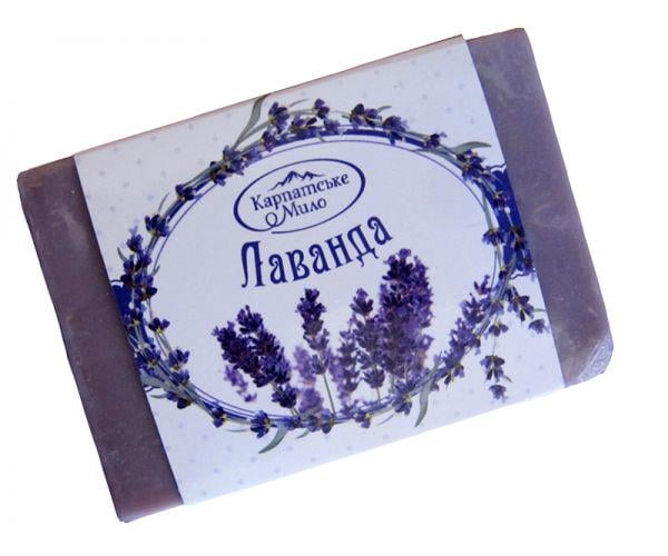 Мыло большое карпатское Лаванда