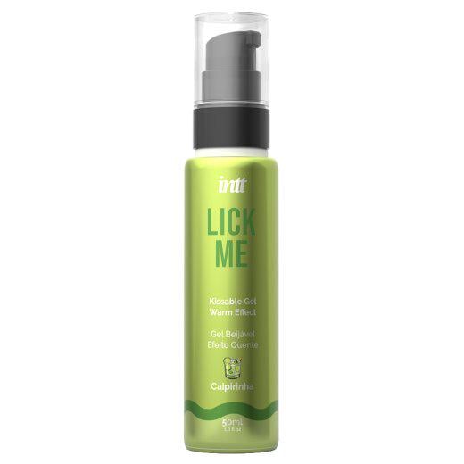 Лубрикант - Intt Lick Me Caipirinha Kissable Gel With Warm Effect, 50 мл
