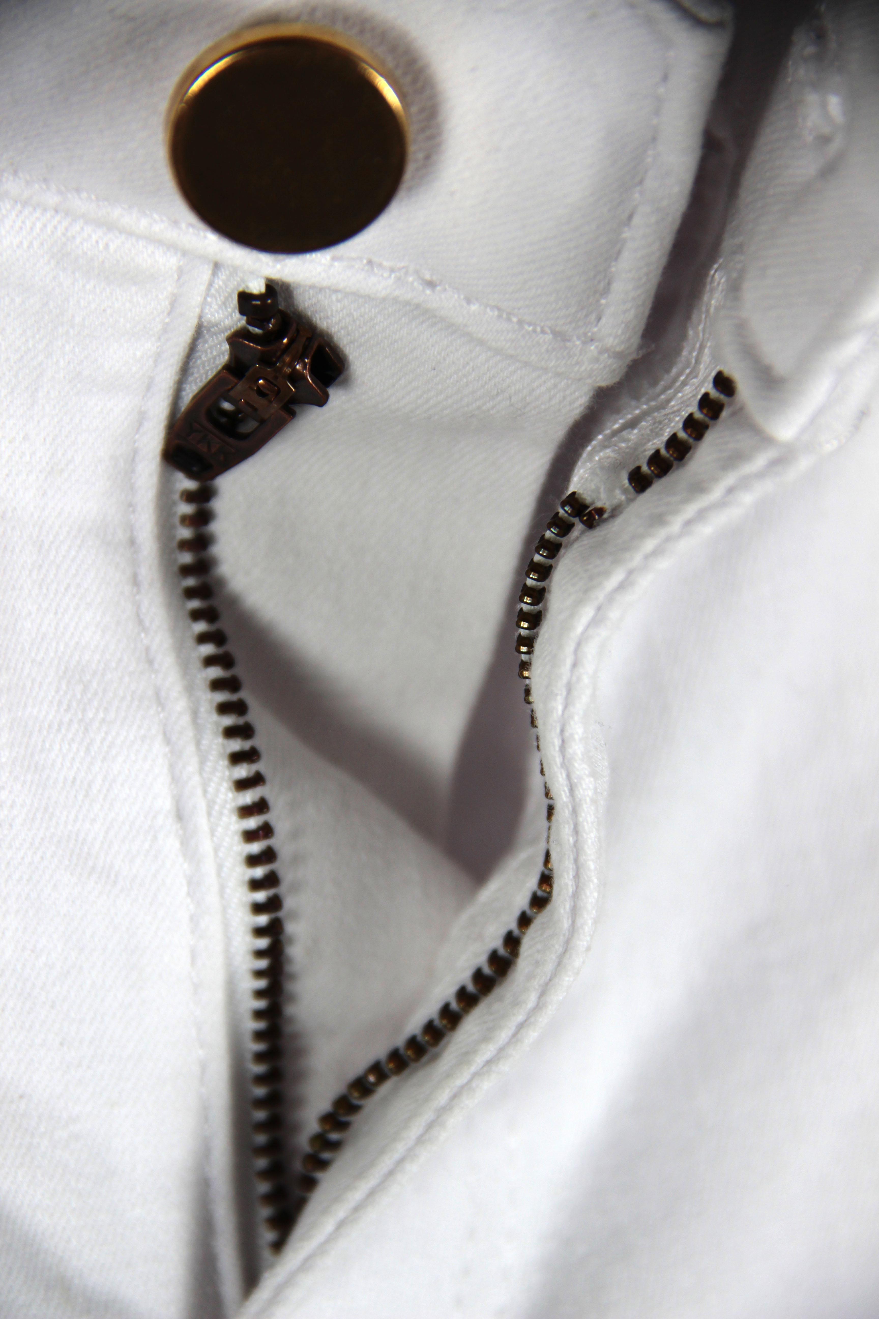 Джинси River Island 36 см Білий (731434) - фото 4