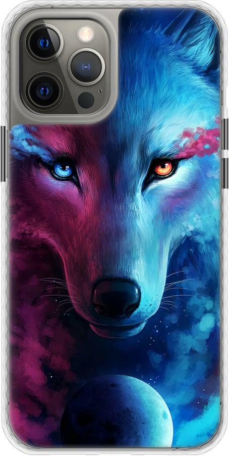 Чехол на iPhone 12 Pro Max Арт-волк (3999pc-2054-42517)