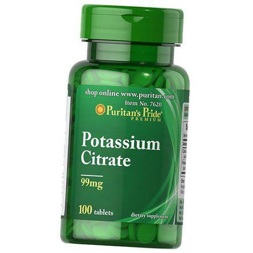 Цитрат калия Potassium Citrate 99 100 таблеток (36367219)