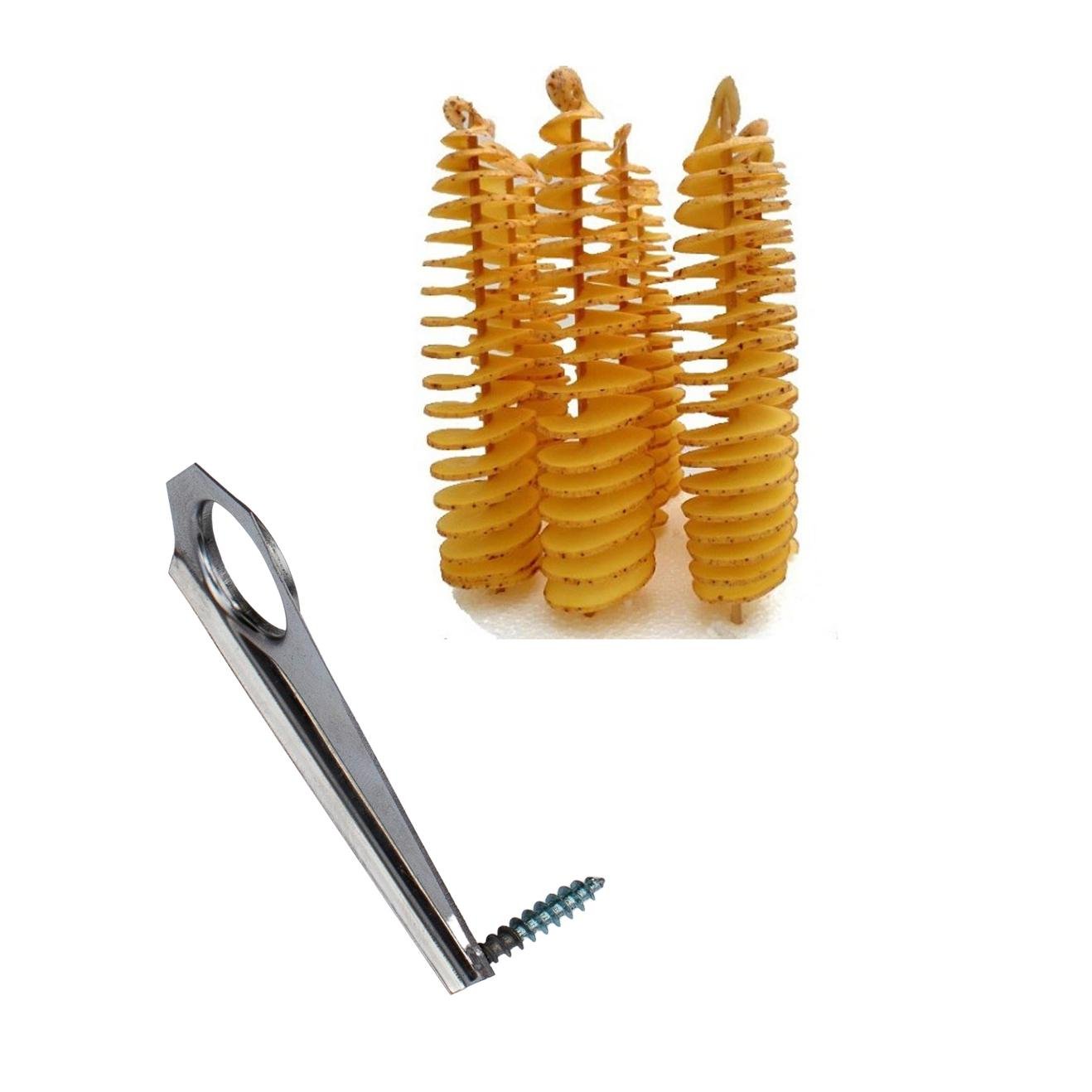 Кухонний ніж для приготування спіральної картоплі фрі Master Class (1684649220) - фото 3 Кухонний ніж для приготування спіральної картоплі фрі Master Class (1684649220) - фото 3