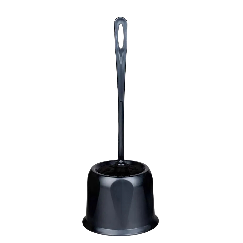 Ершик для унитаза SoloPlast с подставкой Черный (КТ0105)