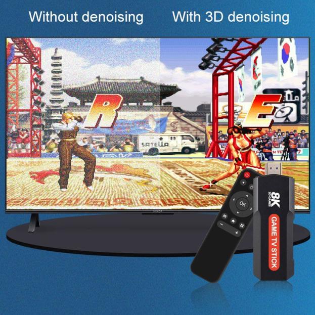 Ігрова консоль X2 Plus до телевізора 64Gb 8K HDR Game TV Stick Android TV 5G - фото 4 Ігрова консоль X2 Plus до телевізора 64Gb 8K HDR Game TV Stick Android TV 5G - фото 4