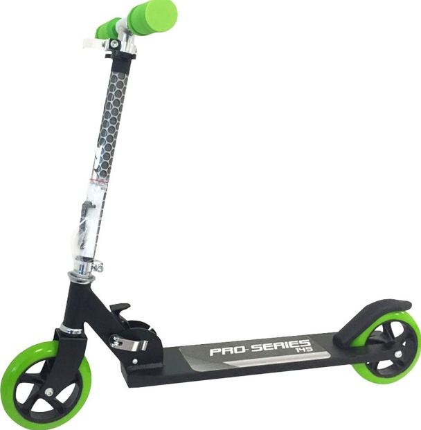 Самокат Детский складной Scooter PRO-series 200 регулируемый руль задний тормоз (WT-3)