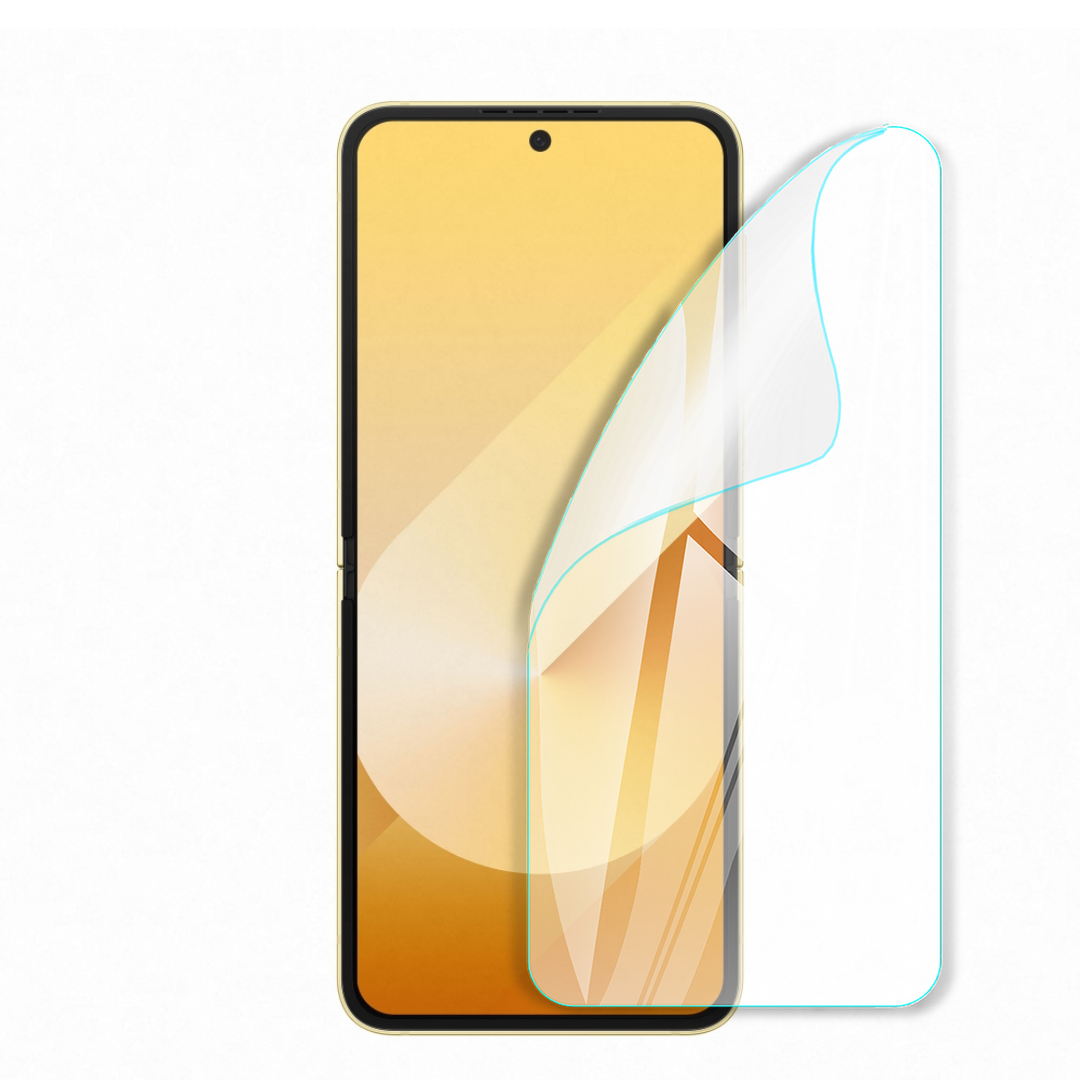 Защитная полиуретановая глянцевая пленка Extreme Armor на экран смартфона Samsung Galaxy Flip 6 (PF-E02SNG-001-171)