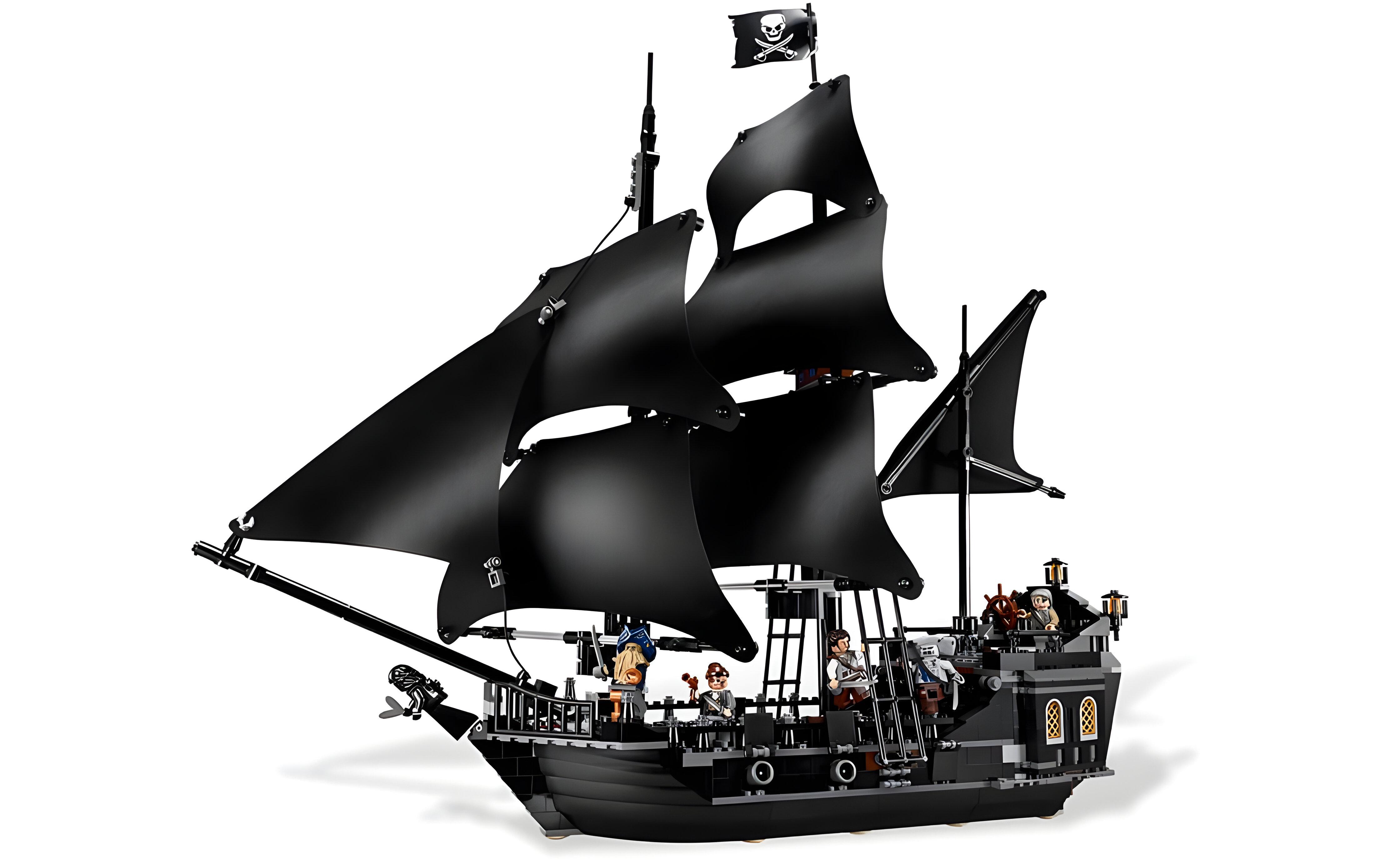 Конструктор Пираты Карибского моря - Черная жемчужина 804 детали (40004)