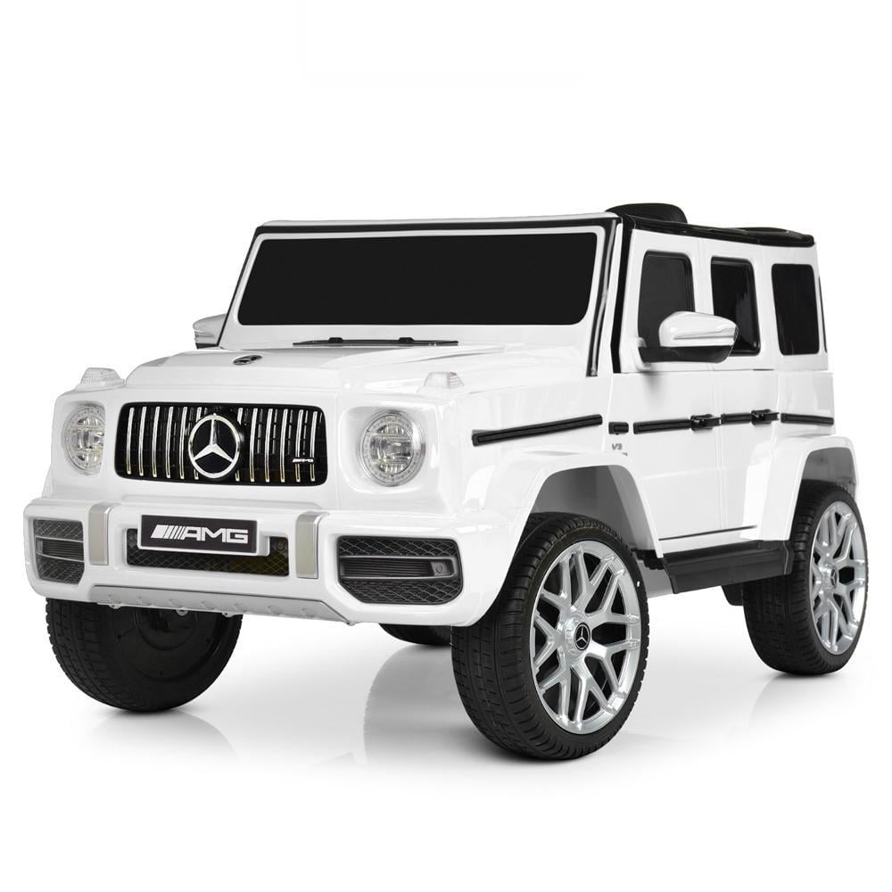 Детский электромобиль Bambi джип Mercedes Гелентваген M 4214EBLR Белый Детский электромобиль Bambi джип Mercedes Гелентваген M 4214EBLR Белый