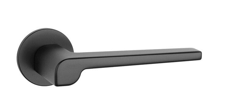 Дверная ручка APRILE Magnolia R 5S 153 Черный матовый