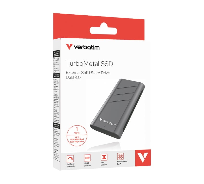 SSD-диск Verbatim TurboMetal 1 TB (32021)