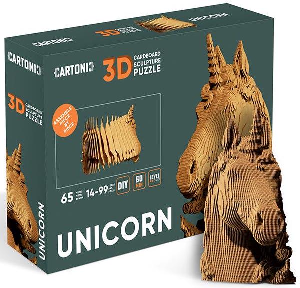 Конструктор картонний Cartonic 3D Puzzle Unicorn