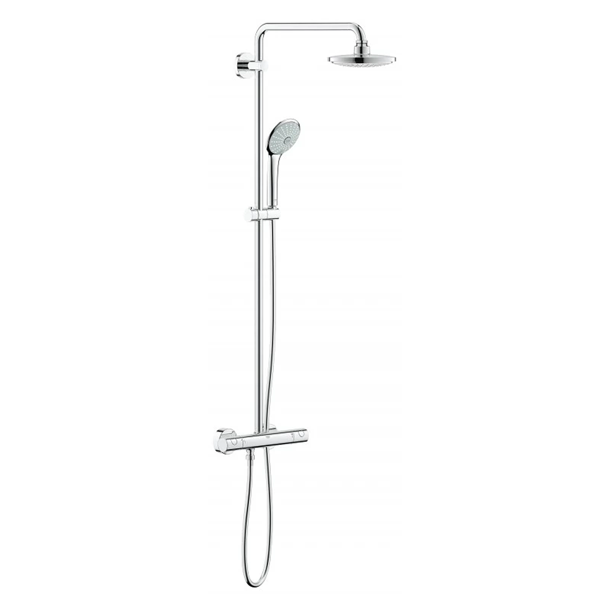Душевая система с термостатом Grohe Euphoria System 180 Хром (LM-27296001)