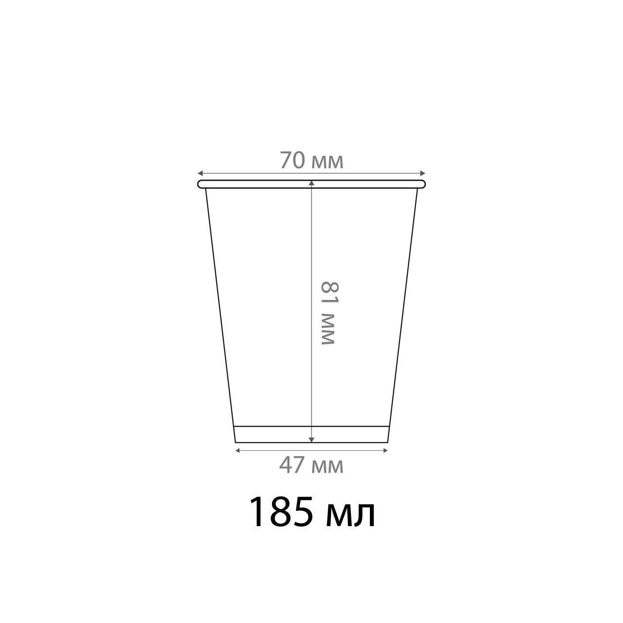 Стакан паперовий Система 98 185 мл d70 мм 50 шт. Білий (0004) - фото 4 Стакан паперовий Система 98 185 мл d70 мм 50 шт. Білий (0004) - фото 4