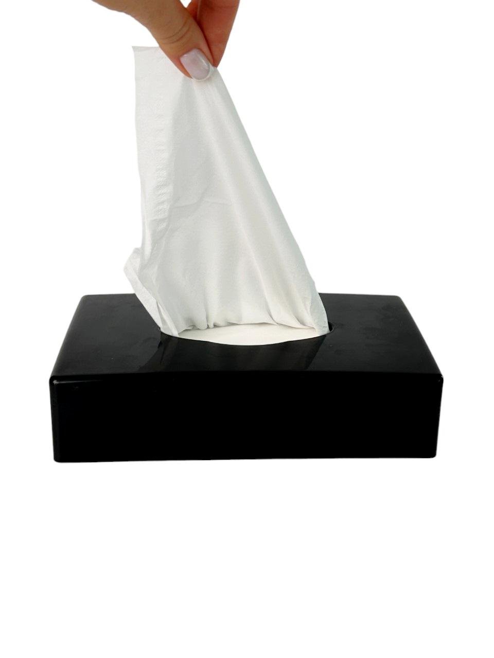 Дозатор для серветок 24х13 см Чорний (20318958) - фото 2 Дозатор для серветок 24х13 см Чорний (20318958) - фото 2