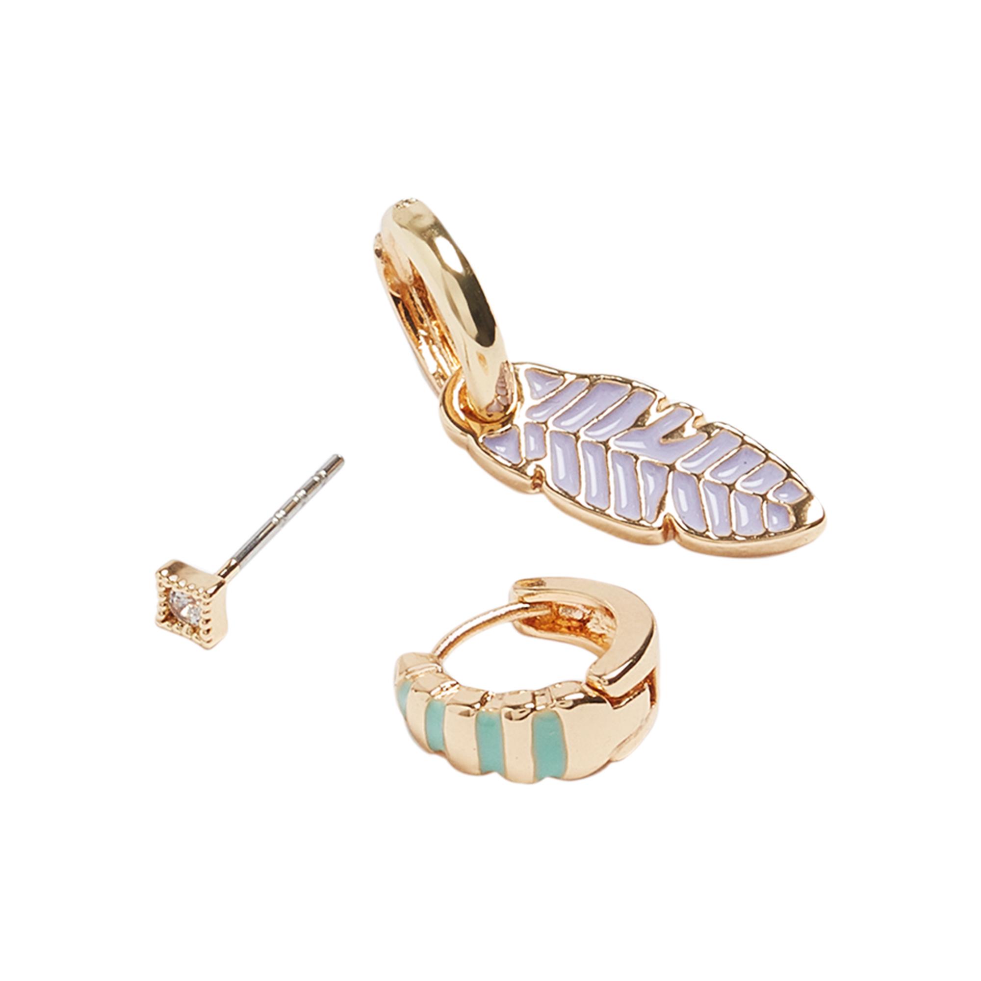 Женские серьги Parfois 194913 ONE Золотой