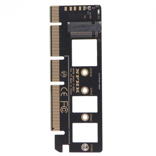 Адаптер M.2 NVMe SSD NGFF to PCIe 3.0 X4/X8/X16 (NFHK) - фото 5