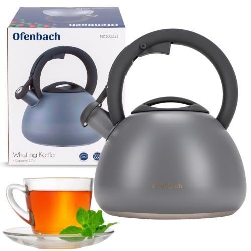 Чайник Kamille Ofenbach NB 100321 з нержавіючої сталі 2,7 л (2518190903) - фото 6 Чайник Kamille Ofenbach NB 100321 з нержавіючої сталі 2,7 л (2518190903) - фото 6