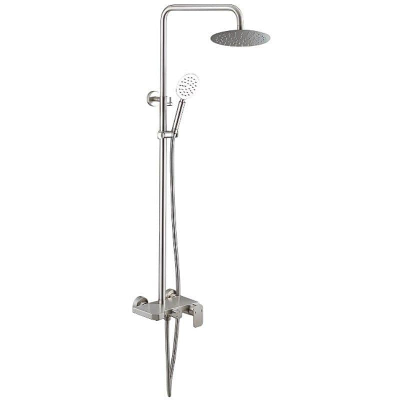 Душова система MIXXUS DAR-009-J з регулюванням висоти нержавіюча сталь Сатин (MI6556)