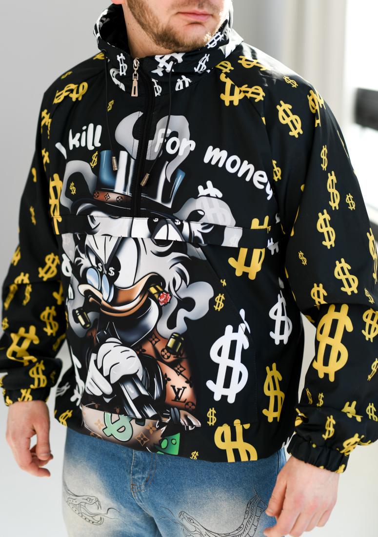 Анорак 49-007 S Чорний (37975) - фото 2 Анорак 49-007 S Чорний (37975) - фото 2