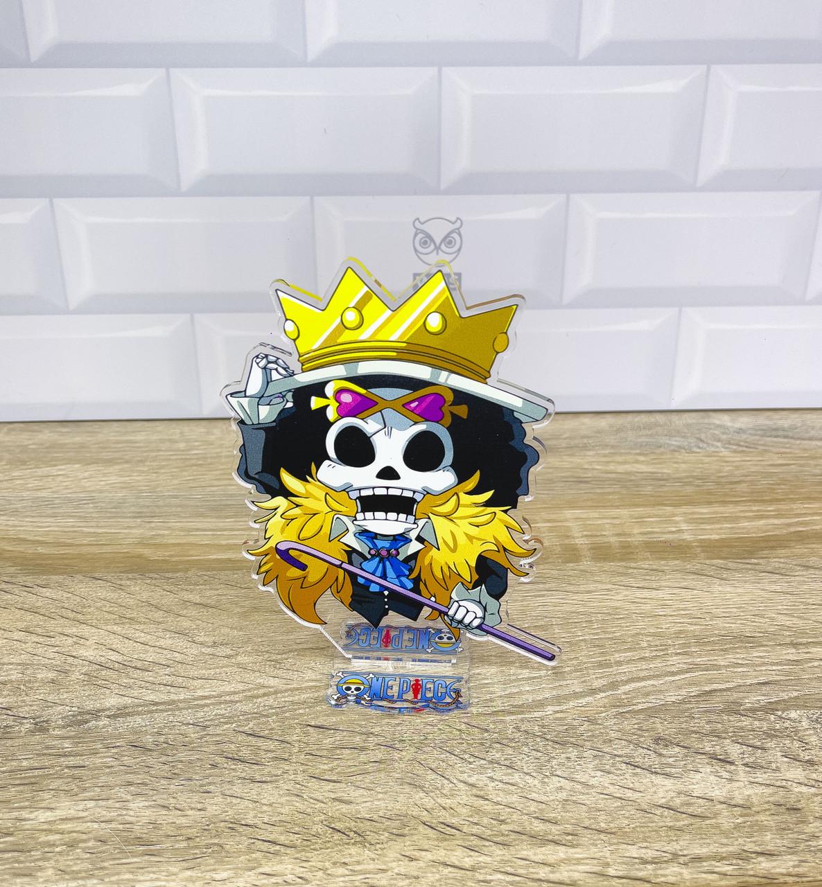 Фигурка коллекционная акриловая Аниме One Piece Ван Пис Брук 15 см (2117194744)