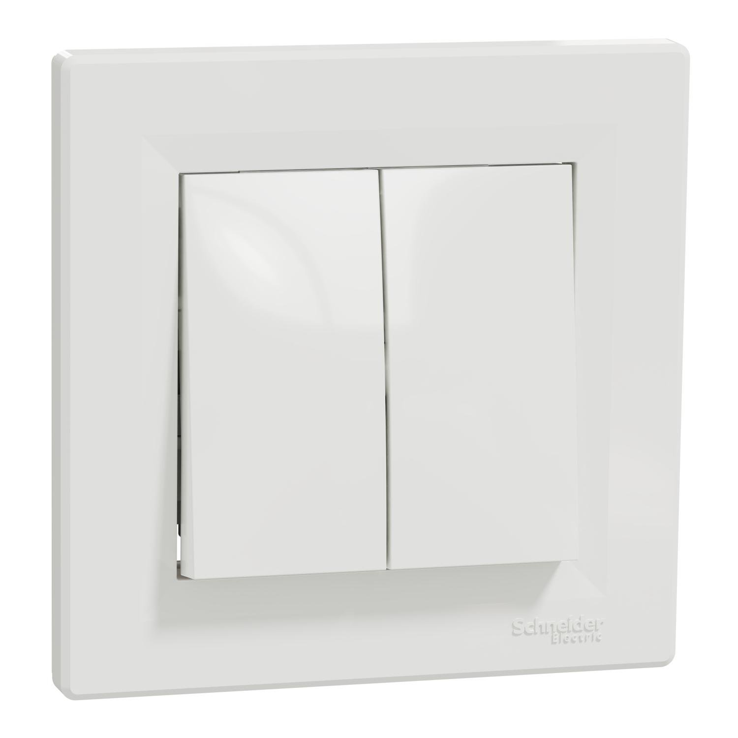 Вимикач Schneider Electric 2кл Білий (EPH0300121) Вимикач Schneider Electric 2кл Білий (EPH0300121)