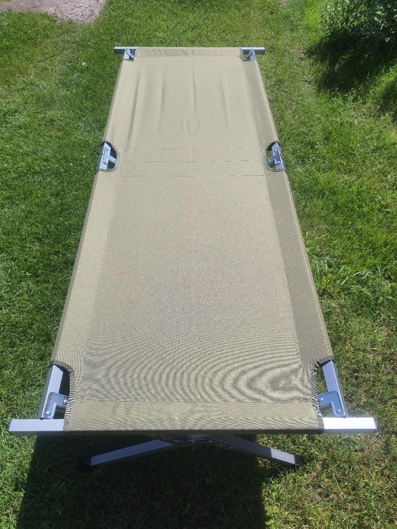 Раскладушка армейская полевая Mil-Tec US Type Steel 200 кг 200x65 см Olive (14401501) - фото 4 Раскладушка армейская полевая Mil-Tec US Type Steel 200 кг 200x65 см Olive (14401501) - фото 4