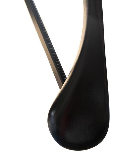 Вешалка для тяжелой одежды Viland с резиновой лентой на перекладине 43х6,5 см Черный (FS24600/B) - фото 3 Вешалка для тяжелой одежды Viland с резиновой лентой на перекладине 43х6,5 см Черный (FS24600/B) - фото 3