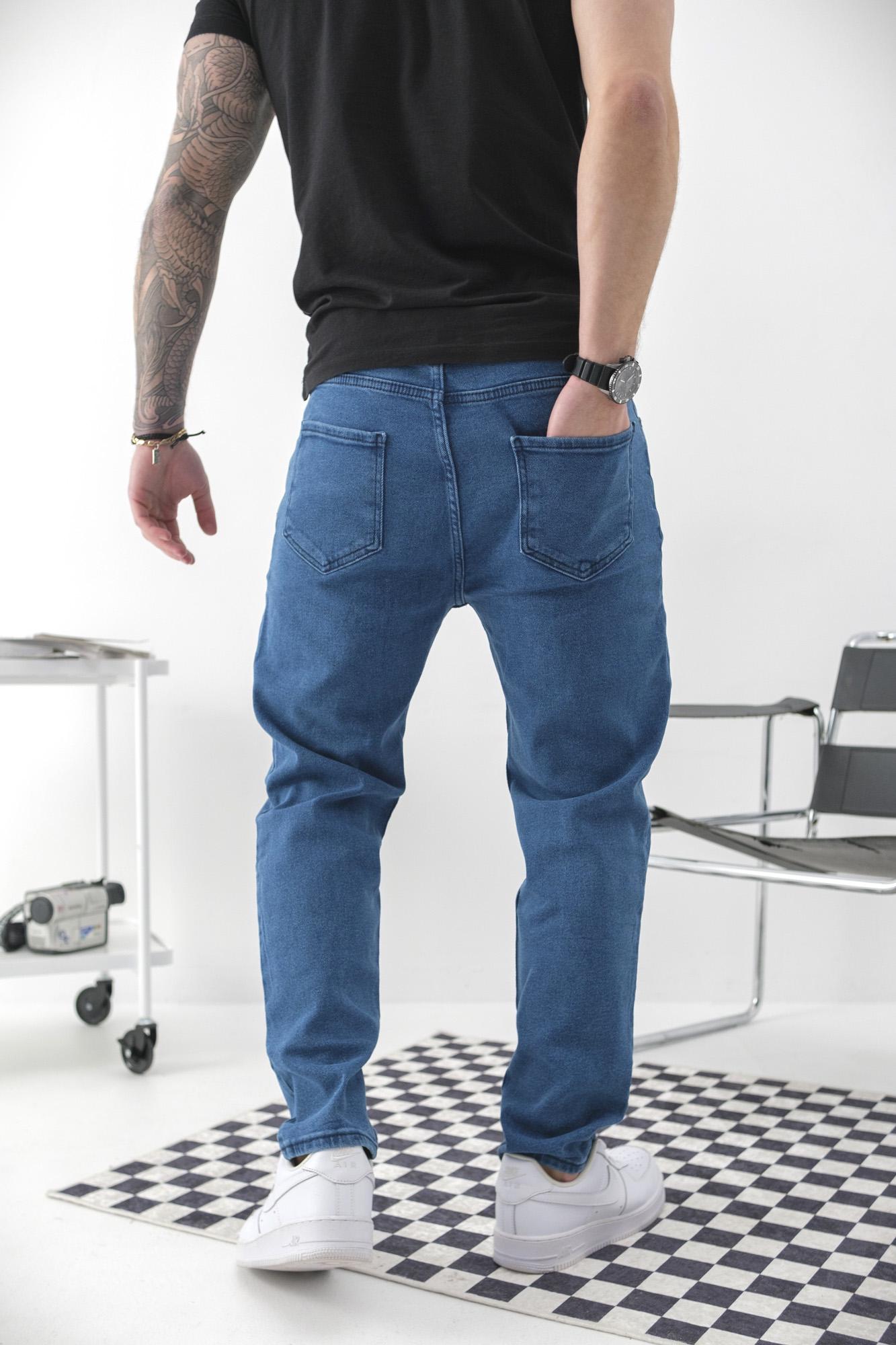 Джинси чоловічі Regular Fit Without Karma р. 30 Блакитний (308049436) - фото 3