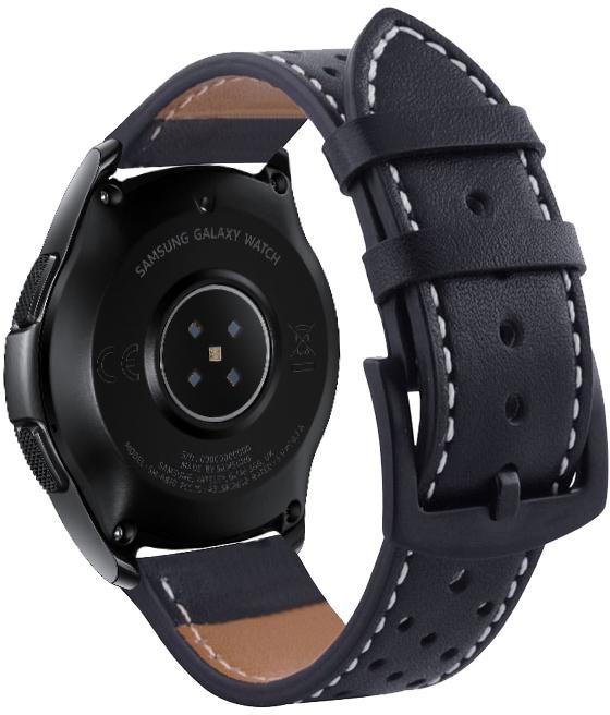 Ремешок кожаный Classico для Galaxy Watch 42 мм Black (16943)