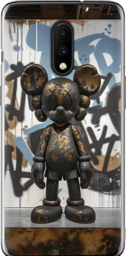 Чехол на OnePlus 7 Bronze kaws v2 (6098u-1740-42517)