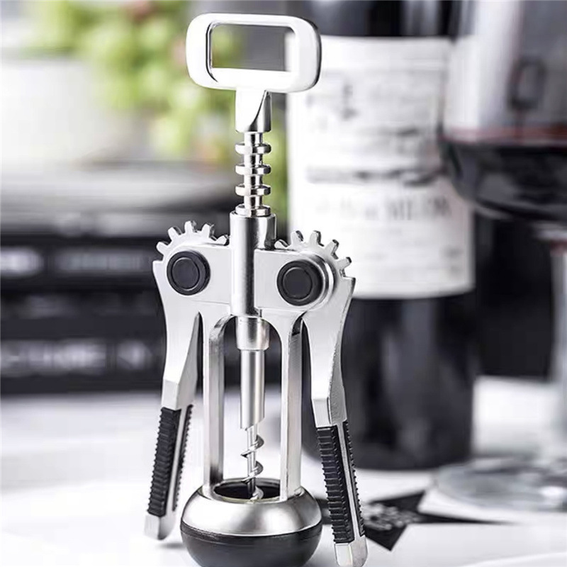 Штопор для вина рычажный металлический X3-68 18х7 см (37-86180) - фото 4