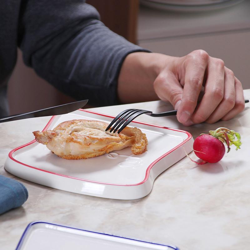 Тарелка керамическая 6736 17,5х16 см Красный (4356273) - фото 9 Тарелка керамическая 6736 17,5х16 см Красный (4356273) - фото 9