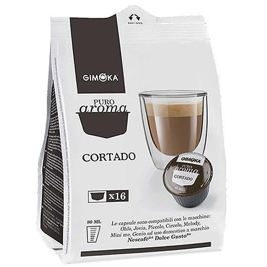 Кофе в капсулах Dolce Gusto Nescafe Gimoka Cortado 16 шт. (Е-189)