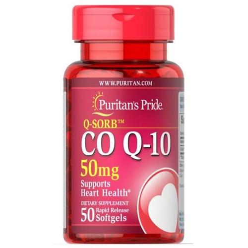 Коэнзим Puritan's Pride Q-Sorb Co Q-10 50 мг 50 Softgels
