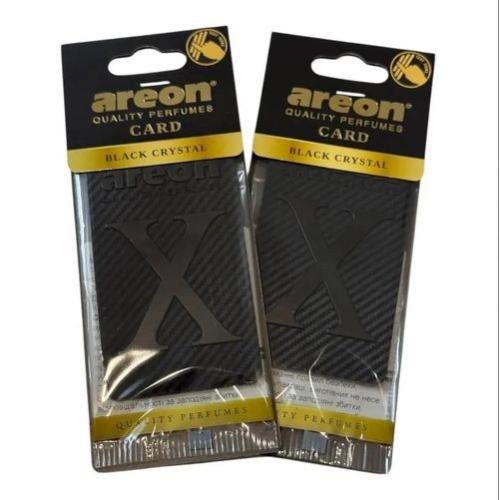 Освежитель воздуха AREON X Card Black Crystal