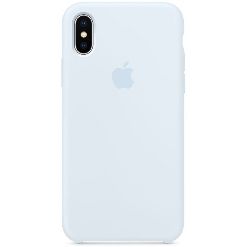 Чохол GoVern Silicone Case для Apple iPhone XS Max Mist Blue