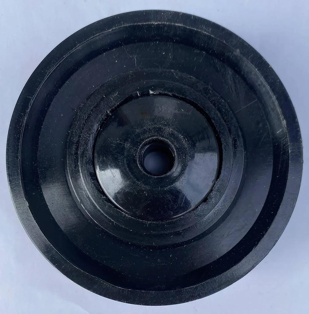 Ролик под трос U-образный Ø 70 мм пластиковый для ворот/блоков/подъемных механизмов (961278-70)