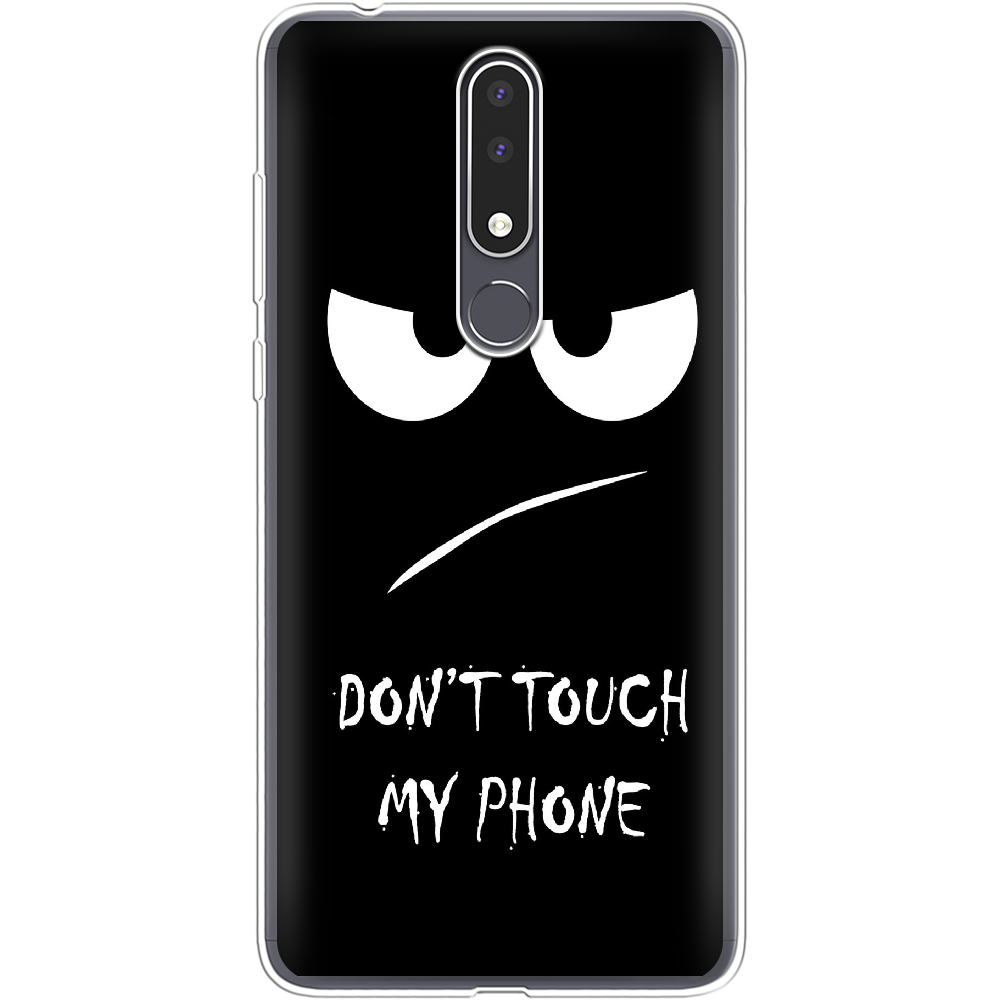 Чехол BoxFace Nokia 3.1 Plus Don't Touch my Phone Прозрачный силикон (36116-up535-36116)