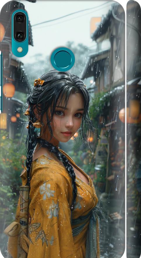 Чехол на Huawei Y9 2019 Anime-girl (6133m-1602-42517)